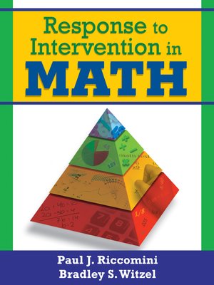 cover image of Response to Intervention in Math